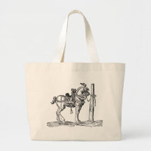 No. 4 do cavalo do renascimento na sacola bolsa para compras