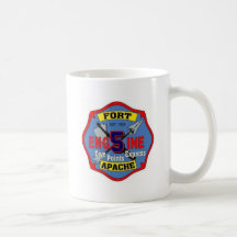 No. 5 da estação do departamento dos bombeiros de  caneca