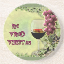 No Vino Veritas Porta Copo Para Bebidas