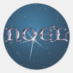 NOEL por SHARON SHARPE Adesivos Redondos