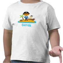 Nome do costume do pirata camisetas