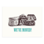 Nós movemo-nos! Cartão Cartão Postal