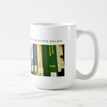 Nós somos onde você está caneca