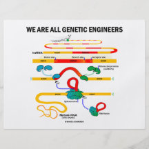 Nós somos tudo engenheiros genéticos (a emenda do  panfletos coloridos