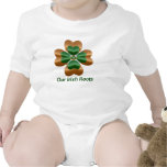 Nossas raizes do irlandês camisetas