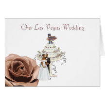 Nosso cartão de casamento de Las Vegas