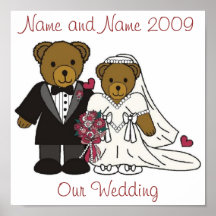 Nosso poster 15x15 do casamento