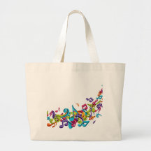 notas coloridas legal & sons da música bolsa