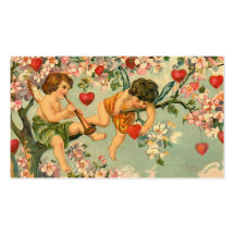 Notas do amor dos namorados do Victorian - mais gr Cartoes De Visita