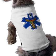 Notas universais médicas da opinião de EMT importa Camiseta Para Caes