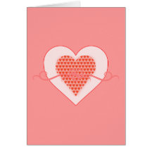 Notecard-Arte do Amor-Coração 5 Cartao