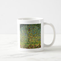 Nouveau da arte da pintura de Gustavo Klimt a árvo Caneca