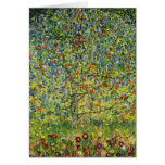 Nouveau da arte da pintura de Gustavo Klimt a árvo Cartoes