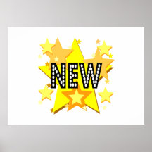 Novo com estrelas poster