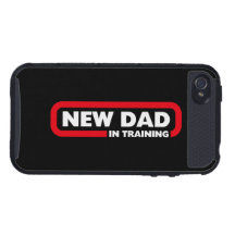 Novo papai no treinamento - cobrir do iPhone de Sk Capas iPhone 4