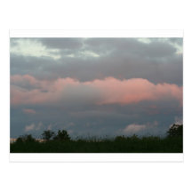 Nuvens de tempestade cartões postais