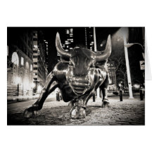 NYC Bull Cartão