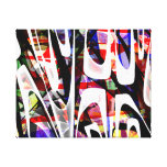 O 14os - Abstrato Impressão De Canvas Envolvida
