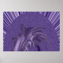 O abstrato colore o roxo posteres