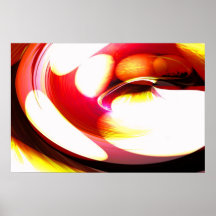O abstrato de Digitas circunda o poster da pintura
