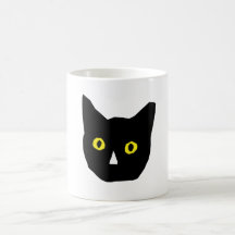 o amarelo preto principal do gato eyes desenhos an canecas