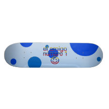 O amigo Número 1 do EL na bandeira venezuelana col Skates