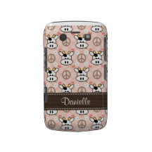O amor da paz acobarda a caixa corajosa de Blackbe Capa Blackberry Bold