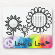 O amor é amor mouse pads