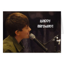 O aniversário da possibilidade de Greyson convida Cartao