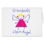 O anjo pequeno do Grandad Cartao