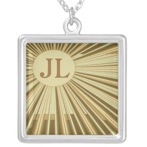 O art deco personalizou a colar