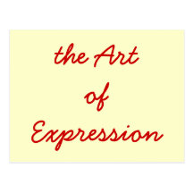 o ArtofExpression Cartao Postal