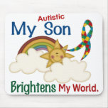 O autismo ILUMINA MEU filho do MUNDO 1 Mouse Pads