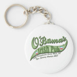 O bar irlandês de O'bama Chaveiros