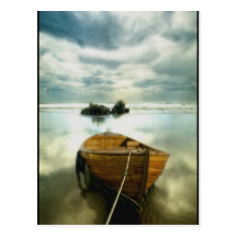 O barco velho cartões postais