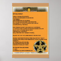 O Bday Poem1 de Tony Pôsteres