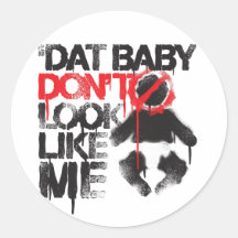 O bebê de Dat da Tacada leve de Lil Jon "Shawty nã Adesivos