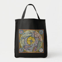 O bolsa do mantimento do Pólo Norte de Mercator