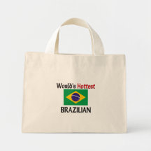 O brasileiro o mais quente do mundo bolsa de lona