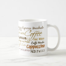 O café bebe a caneca de café