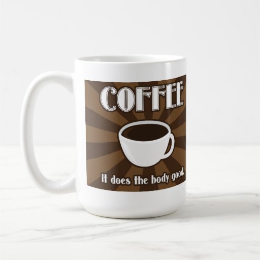 O café faz a boa caneca II do corpo