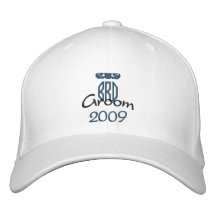 O chapéu do noivo - personalizado bonés