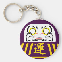 O chaveiro ROXO de Daruma é a saúde 4 e a longevid