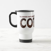 O comum equipa a caneca de café do ouro