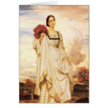 O condessa Brownlow, Frederic Leighton Cartao