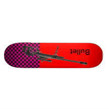 O conselho do rifle de atirador furtivo skate