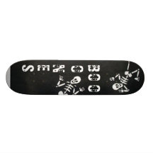 O conselho dos ossos da vaia skates personalizados