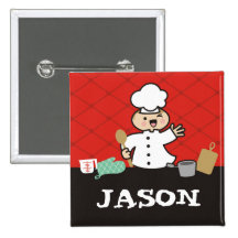 O cozinheiro chefe do menino de Kawaii caçoa o cra Pins