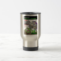 O demónio do diamante de sangue caneca