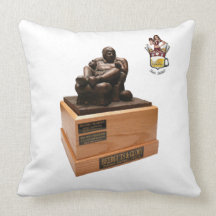 O descanso do troféu do intestino travesseiro de decoração